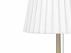 Beliani Lámpara De Mesa De Metal Latón/blanco 48 Cm TORYSA -Lámparas comercio undef src sa picid 851527 type whitesh image